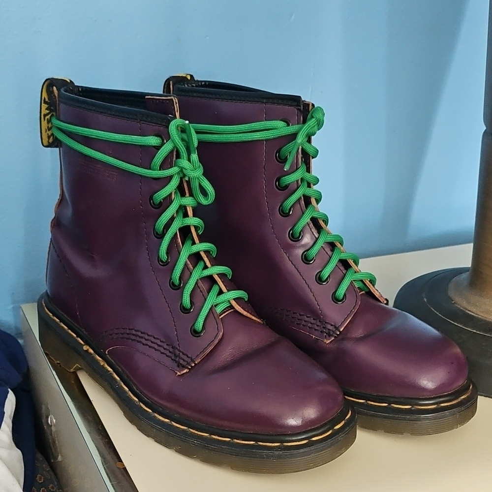 Dr. Martens made In England Purple
